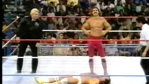 WWF History - Ravishing Rick Rude & Jake Roberts part II (tights off scene)