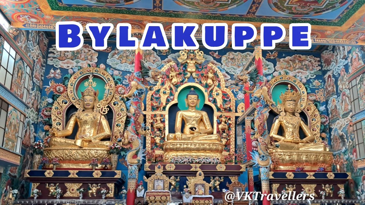 Bylakuppe Golden temple, Kushalnagar, Coorg| Shopping Centers|Tibetan Monastery, Madikeri 
