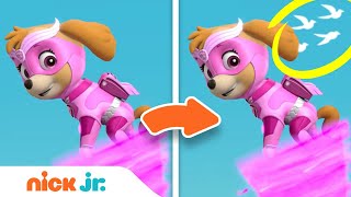 Spot the Difference Game #2 w/ the Paw Patrol Mighty Pups! | Nick Jr. screenshot 4