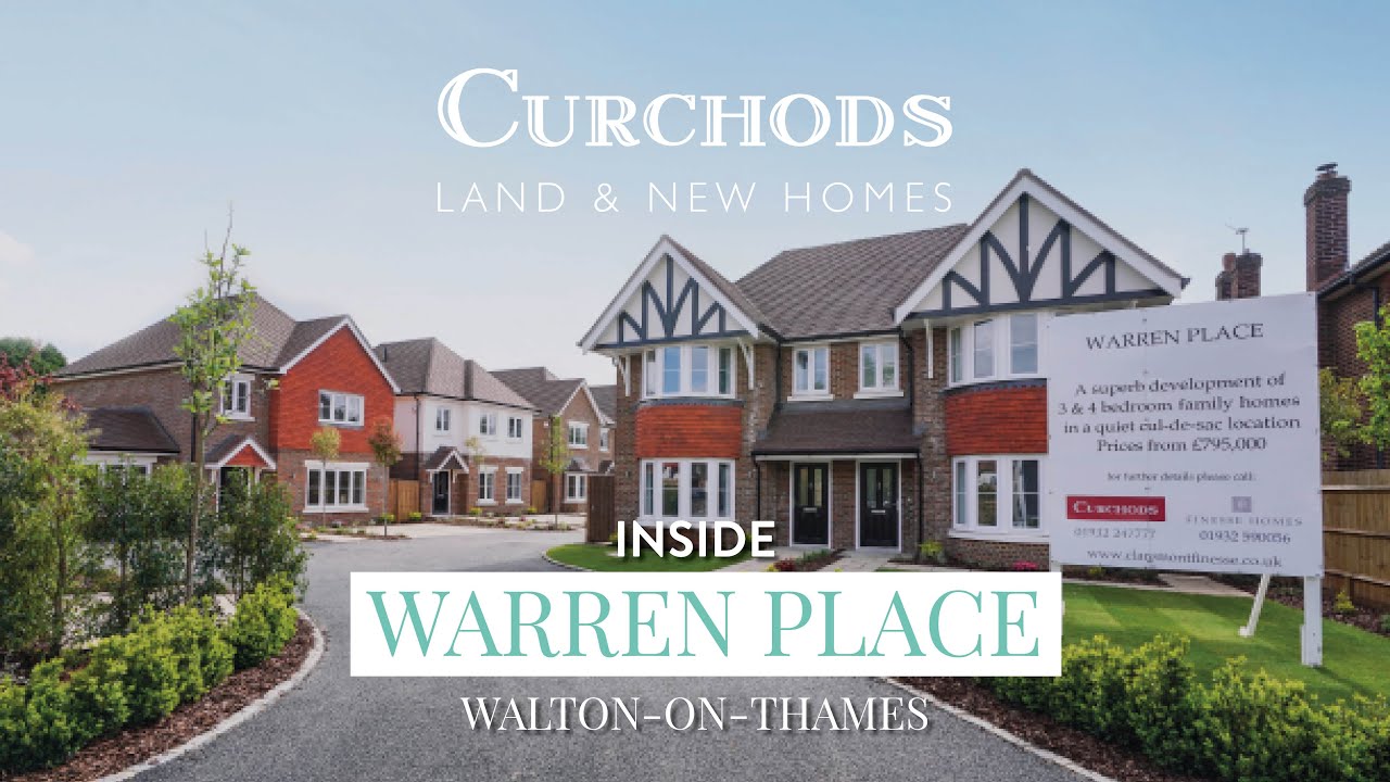 Warren Place New Homes in WaltononThames YouTube