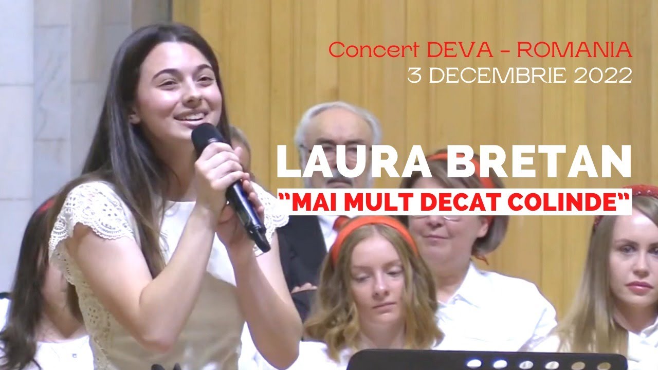 Mai mult decat colinde | Concert Deva - 3 decembrie 2022 - @LauraBretanOfficial