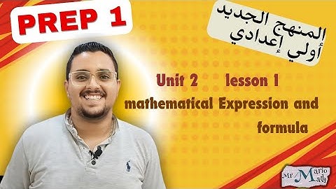 lesson 1 unit 2 -algebra -Mathematical Expressions and formula Add and subtract of Algebraic Terms