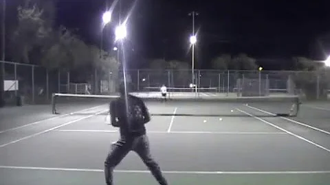 College Tennis Recruiting video Spring 2016 Abraha...