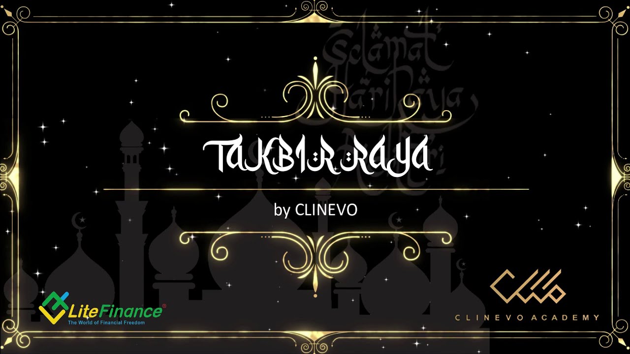 Takbir Raya 2021 by Clinevo