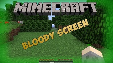 Minecraft Mods - Bloody Screen Mod (Minecraft 1.3.2)