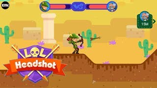 СТРЕЛЬБА ИЗ ЛУКА В НОВОЙ ИГРЕ LOL HEADSHOT ОБЗОР ИГРЫ НА АНДРОИД 2018 ПОДОБИЕ BOWMASTERS КЛОН ИГР screenshot 3