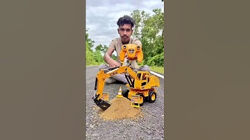 Rc Jcb Unboxing and testing Short video 😱 #remote #ytshorts #toyswala #youtubeshorts