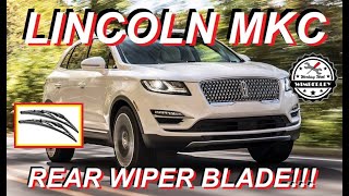 How To Replace The Rear Windshield Wiper Blade On Lincoln MKC MKX 2015-2019 Ford Escape Explorer