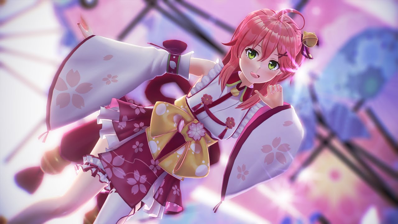 [MMD hololive] ダーリンダンス Darling Dance / さくらみこ Sakura Miko (Cover)