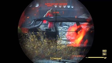 Fallout 4: Super Mutant Encounter in Power Armor