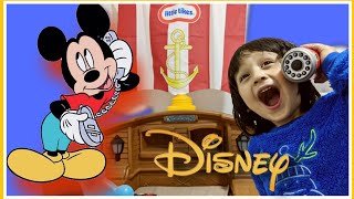 MICKEY MOUSE DISNEY BEDTIME HOTLINE! LLAMAMOS A MICKEY MOUSE! Calling Disney Characters