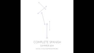 Complete Spanish, Track 88 - Language Transfer, The Thinking Method