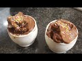 Helado de platano y cacao muy cremoso y rico! thermomix #vegano