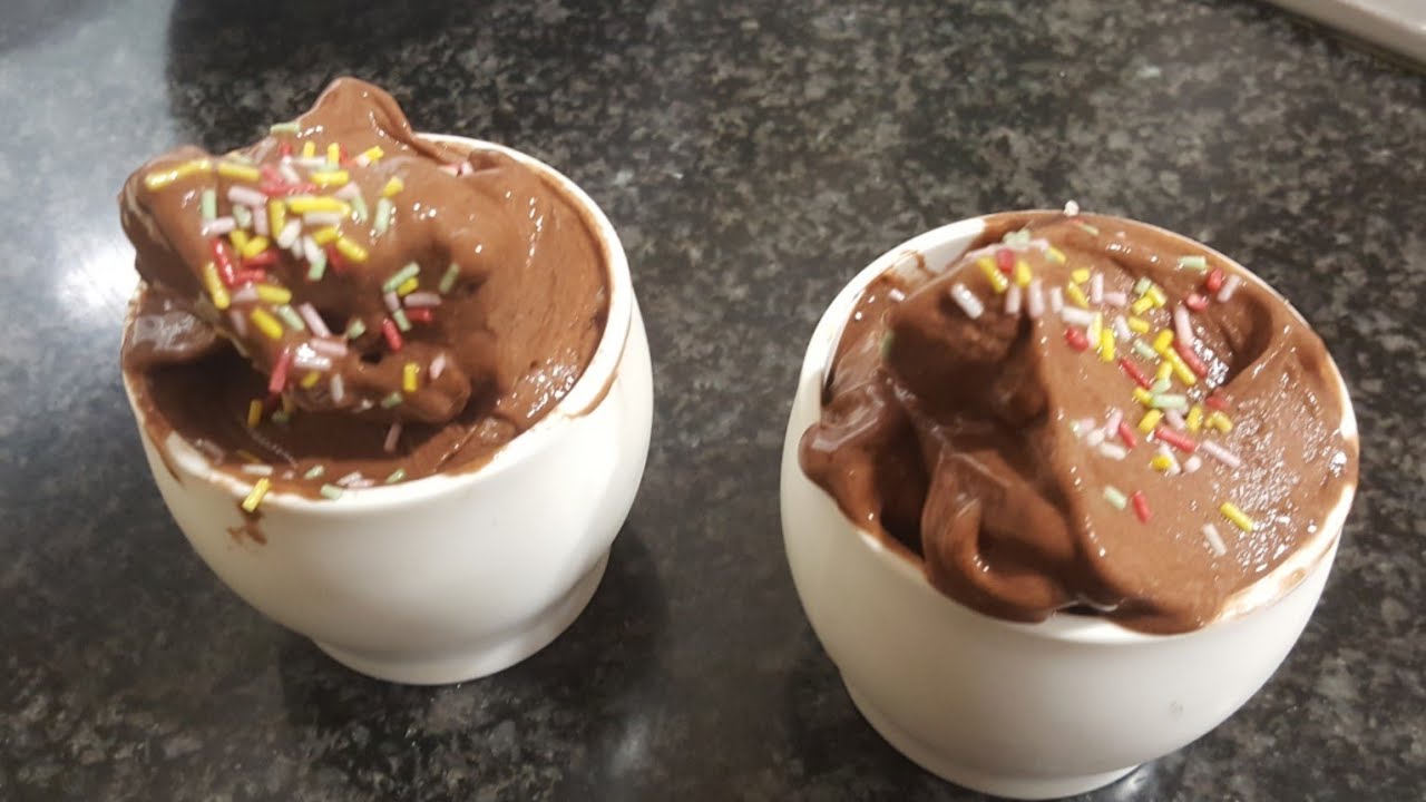 Helado de platano y cacao muy cremoso y rico! thermomix #vegano
