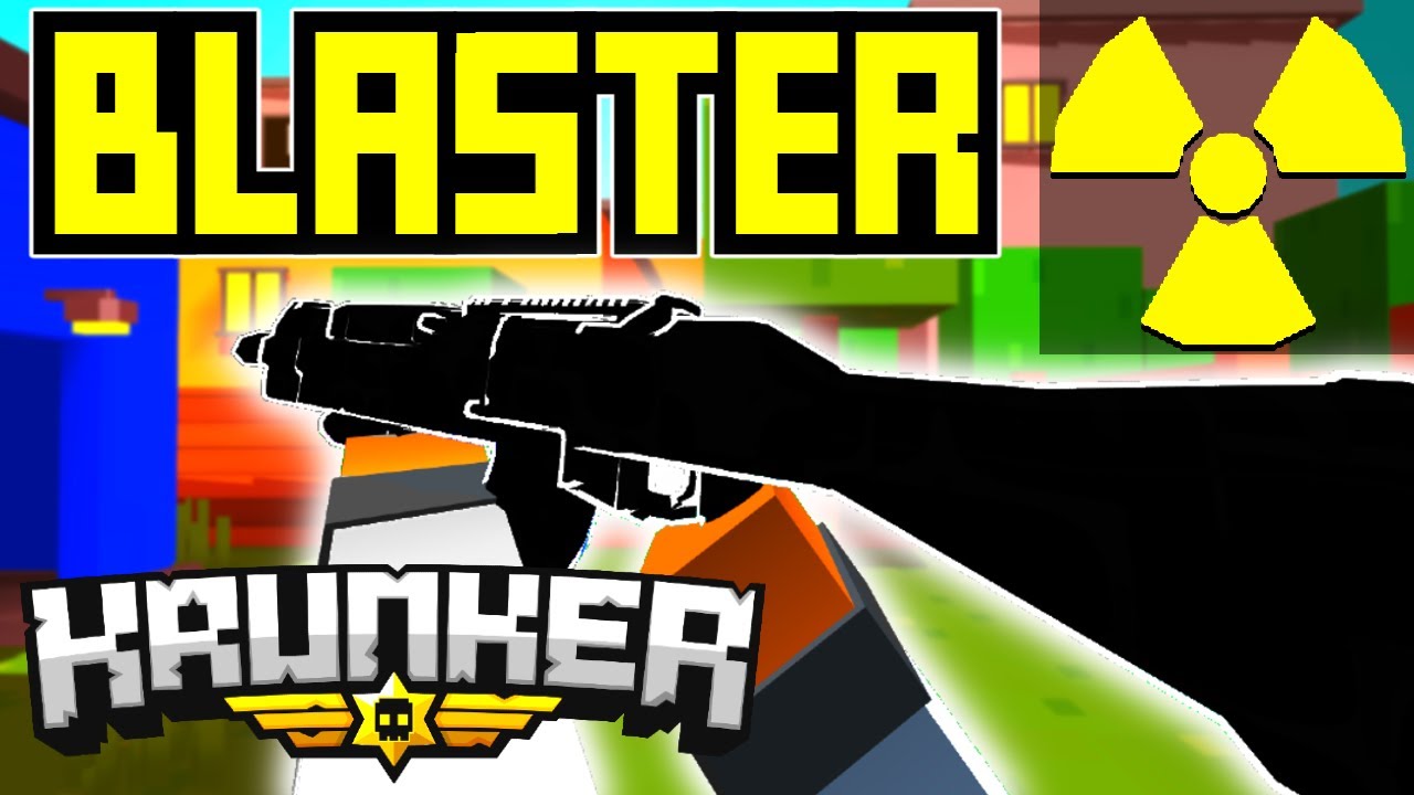 Krunker.io Getting a NUKE With The WORST GUN EVER! (Blaster Lunar Eclipse)