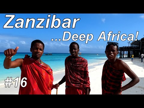 #16. Zanzibar-Tanzania-Africa. Deep Africa - деревня Nungwi - типичное нетуристическое место острова