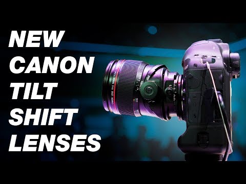 New Canon Tilt Shift Lenses (Canon 50mm, 90mm and 135mm TS-E)