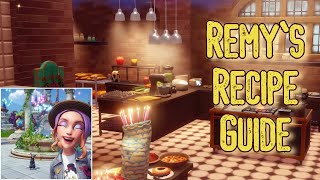 Disney Dreamlight Valley |  Remy's Recipe Guide