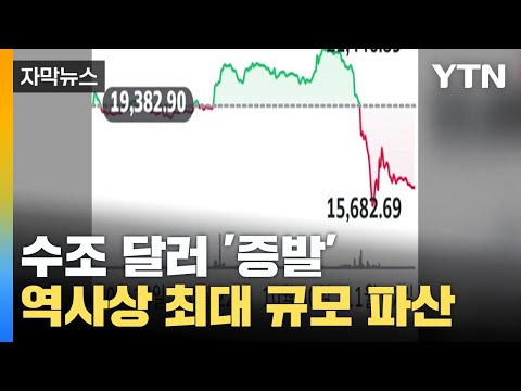 자막뉴스 수조 달러 증발 코인의 몰락 역사상 최대 규모 파산 YTN 