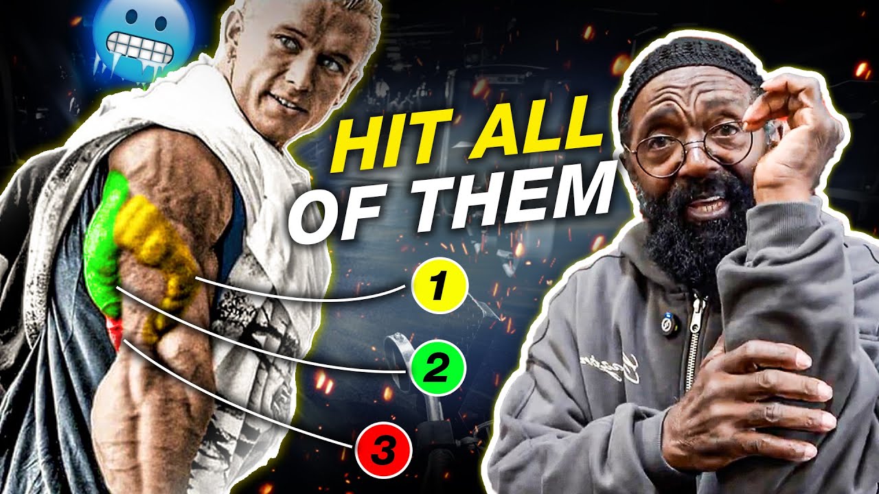 Чарльз Гласс показывает, как накачать полноценные трицепсы