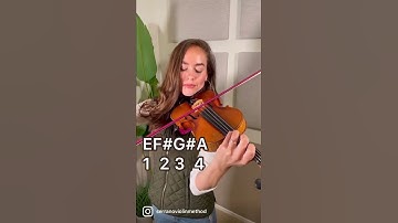 A Major Play-Along #Scale - 1 Octave #Violin #LearnViolin