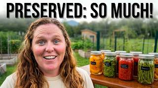 Harvesting and Preserving Our Garden Bounty Without Leaving Our Jobs