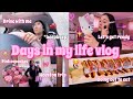 Days in my life vlog drive with me family time shop with me online  visiting my boyfriend