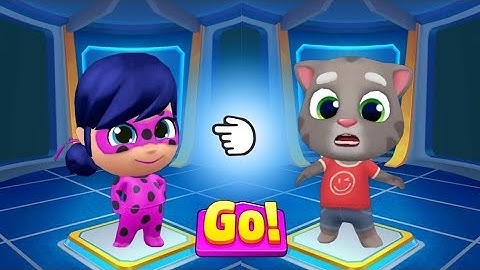 Talking Tom Hero Dash Miraculous Chase 2025 - Halloween Update - Android iOS Gameplay
