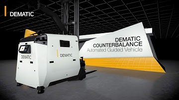 Dematic Counterbalance Automated Guided Vehicle (AGV)