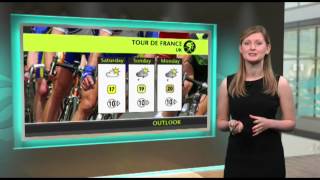 Tour de France - Events weather forecast
