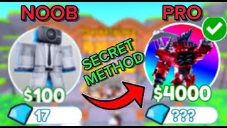 Get Rich Quick: Secret Strategy in Toilet Tower Defense!