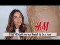 H&M KNITWEAR HAUL & TRY ON | CYBER WEEK DISCOUNT UP TO 70% OFF | Rachel Holland