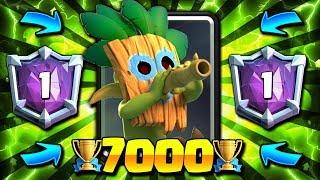 #1 DECK IN THE WORLD!! 7000+ TROPHY CYCLE DECK IN CLASH ROYALE!!