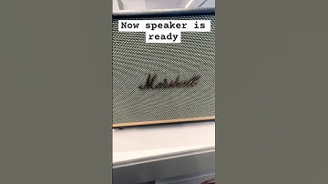 How to connect marshall speakers ? #creators #howto #marshall #ytshorts #shortsfeed #viral #shorts
