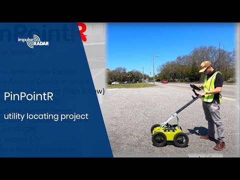 PinPointR utility locating project