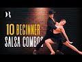 10 Salsa Beginner Basic Combos | by Daniel Rosas & Elisabel Violet