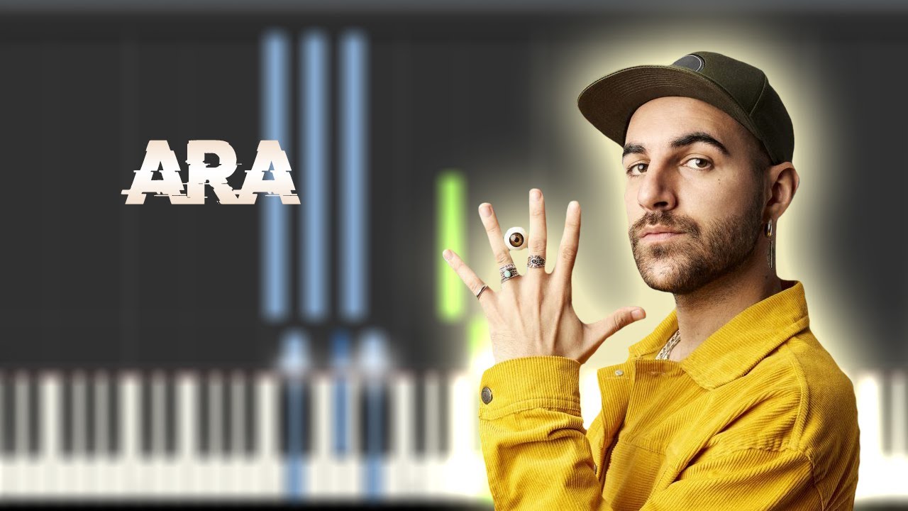 Nil Moliner - ARA | Instrumental Piano Tutorial / Partitura / Karaoke / MIDI