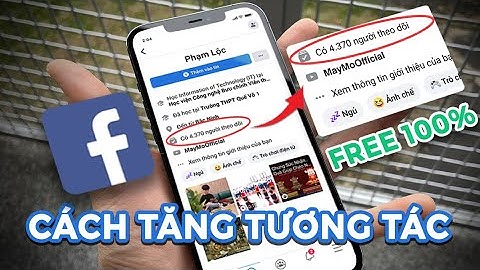 Cách Tăng Like Follow Facebook An Toàn Miễn Phí Với tuongtaccheo