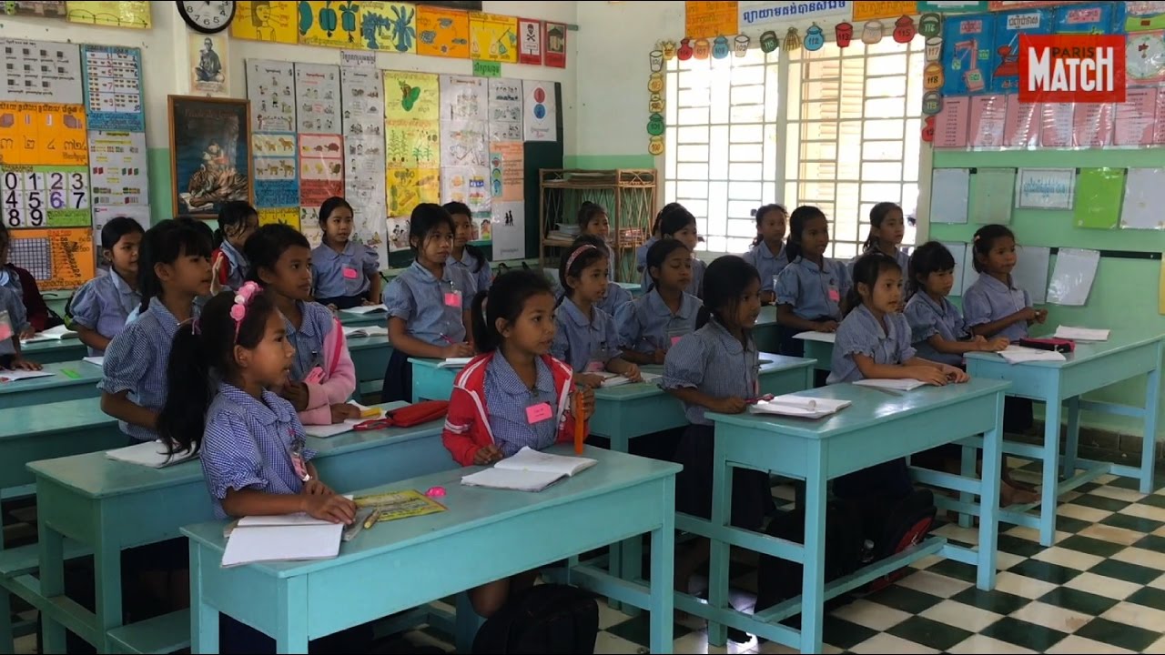 Cambodge. A l’école de Tina Kieffer