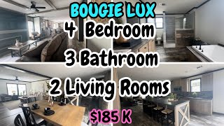 Bougie Luxe Mobile Home Tour | Luxury 4 Bed, 3 Bath at Hawks Homes Conway AR | Starting at $185K!