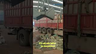 0.75 Cubic Meter Hydraulic Two-Piece Grab Bucket | Heavy Duty Material Handling Solution