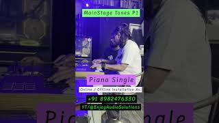 MainStage 3 Piano Single Patch 🎹 | Realistic Solo Piano Sound | #shorts