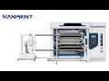 Breathable PE film/nonwoven slitting machine
