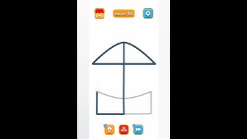 One Line: Drawing Puzzle Game - Level 40 #gameshorts #games #onelinedrawing #puzzlesolving