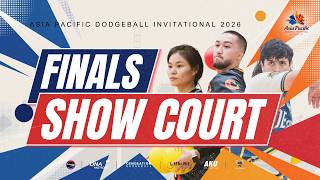 Information API Dodgeball 2026; FINALS - Show Court News