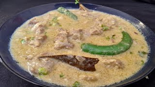 மட்டன் வெள்ளை குருமா/mutton white kurma/biryani side dish/mutton white korma recipe
