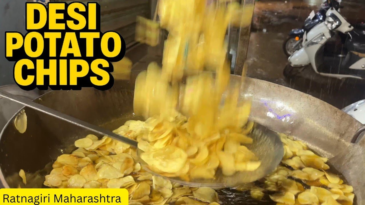 Ratnagiri Famous Desi Potato Chips | 🤩😋Pure Desi Taste You’ll Love!
