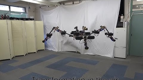 Meet SPIDAR - The air-ground amphibious robot from the University of Tokyo