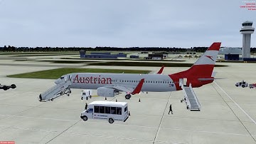 PMDG 737-800,  EGKK/LOWW with GSX level 2