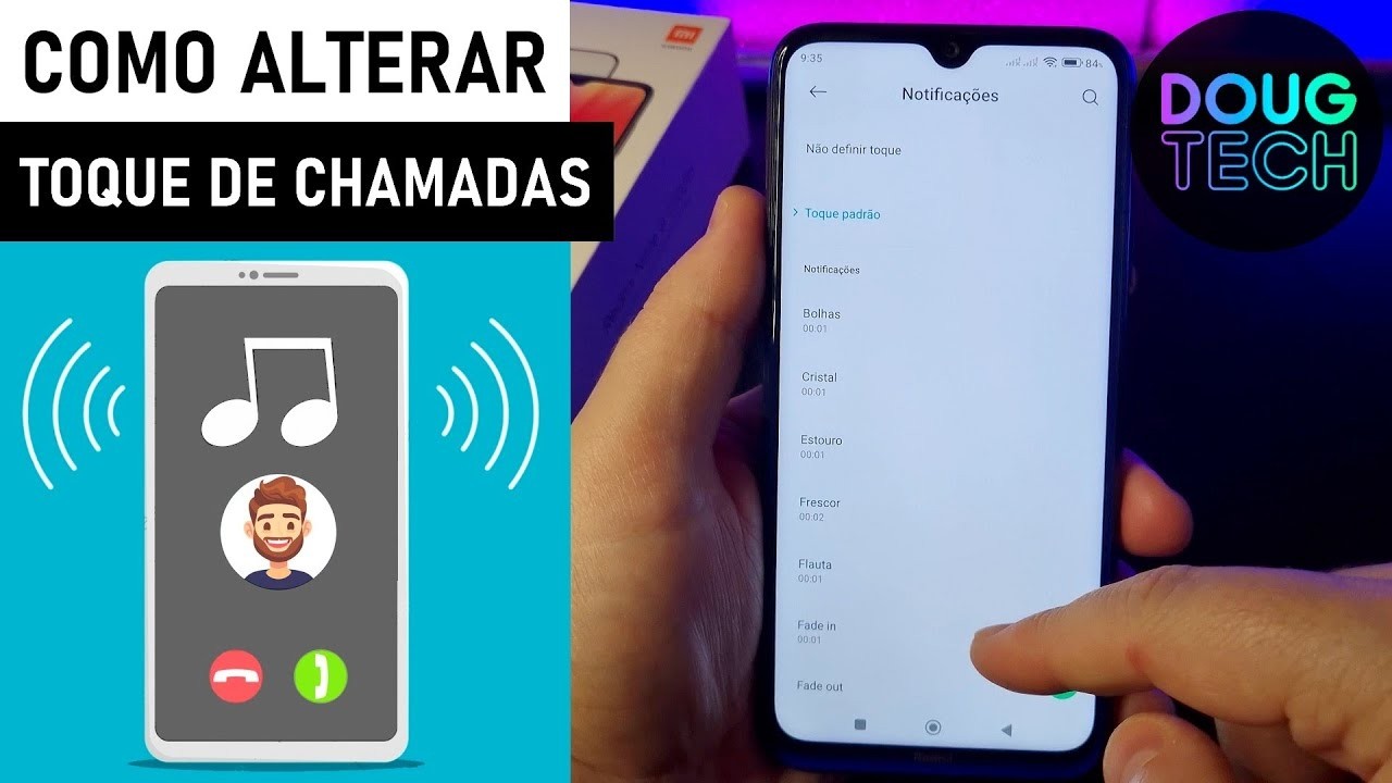 Como Alterar o TOQUE de Chamadas/Notificações no Xiaomi